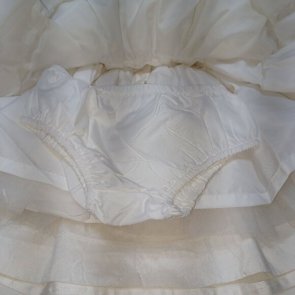 Janie & Jack Special Occasion Silk Dress Sweater Headband 3-6 Mo Luxury Holiday - Picture 6 of 11